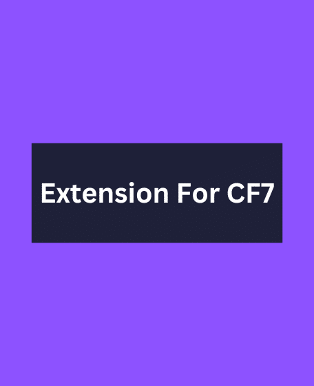 Extensions For CF7 Pro