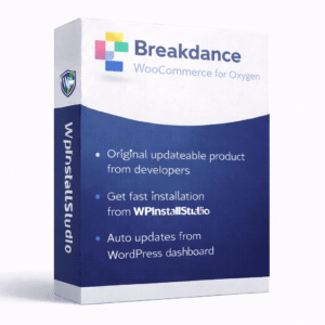 Breakdance WooCommerce for Oxygen