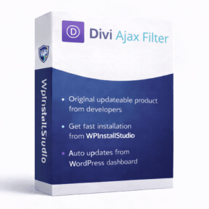 Divi Ajax Filter